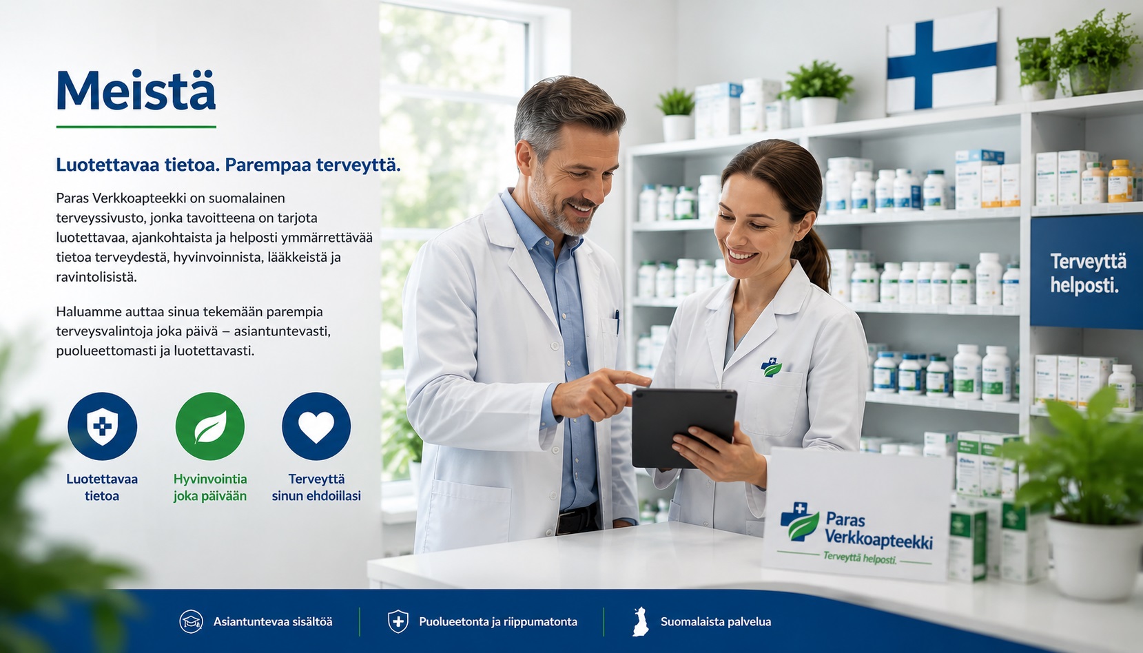Paras Verkkoapteekki - Terveyttä helposti
